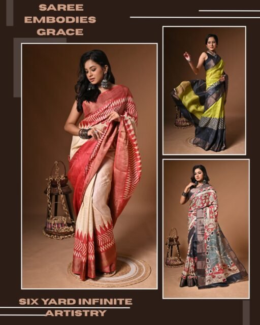 βSix yards of elegance, draped in timeless artistry.
Every fold tells a story, every weave whispers heritage.
This isnβt just a saree β itβs a canvas of culture, crafted for you.β
πΏ Handwoven. Heritage-rich. Boutique-exclusive.
πΈ Shot at our latest boutique campaign, where luxury meets minimalism.
#sixyardsofelegance gance #boutiquestyle #booniyal #lensmarkphotography #HandcraftedLuxury #IndianHeritage #sareestories